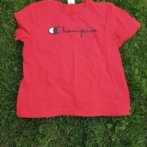 Red Champion Shirt